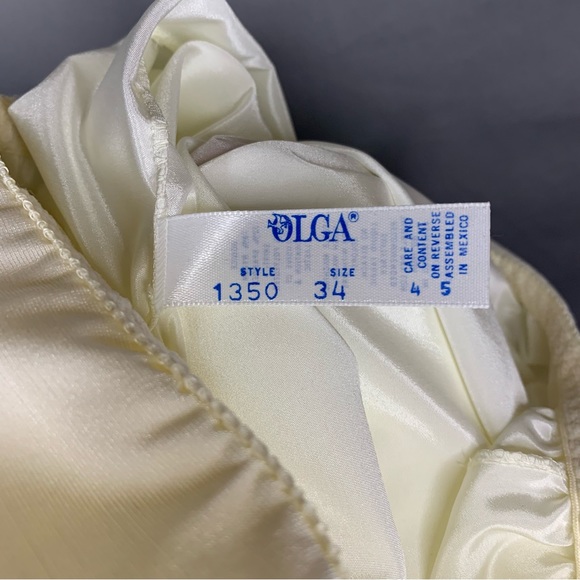 Vintage Olga white slip - Picture 4 of 10